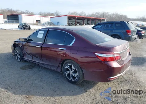 2016 Honda Accord Lx z USA, uszkodzony, nr VIN 1HGCR2F36GA003104